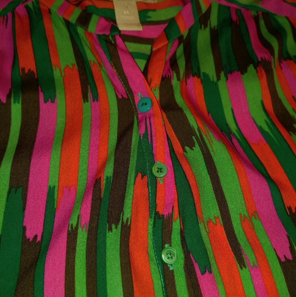 Sleeveless Banana Republic Button-up Blouse - Picture 4 of 7